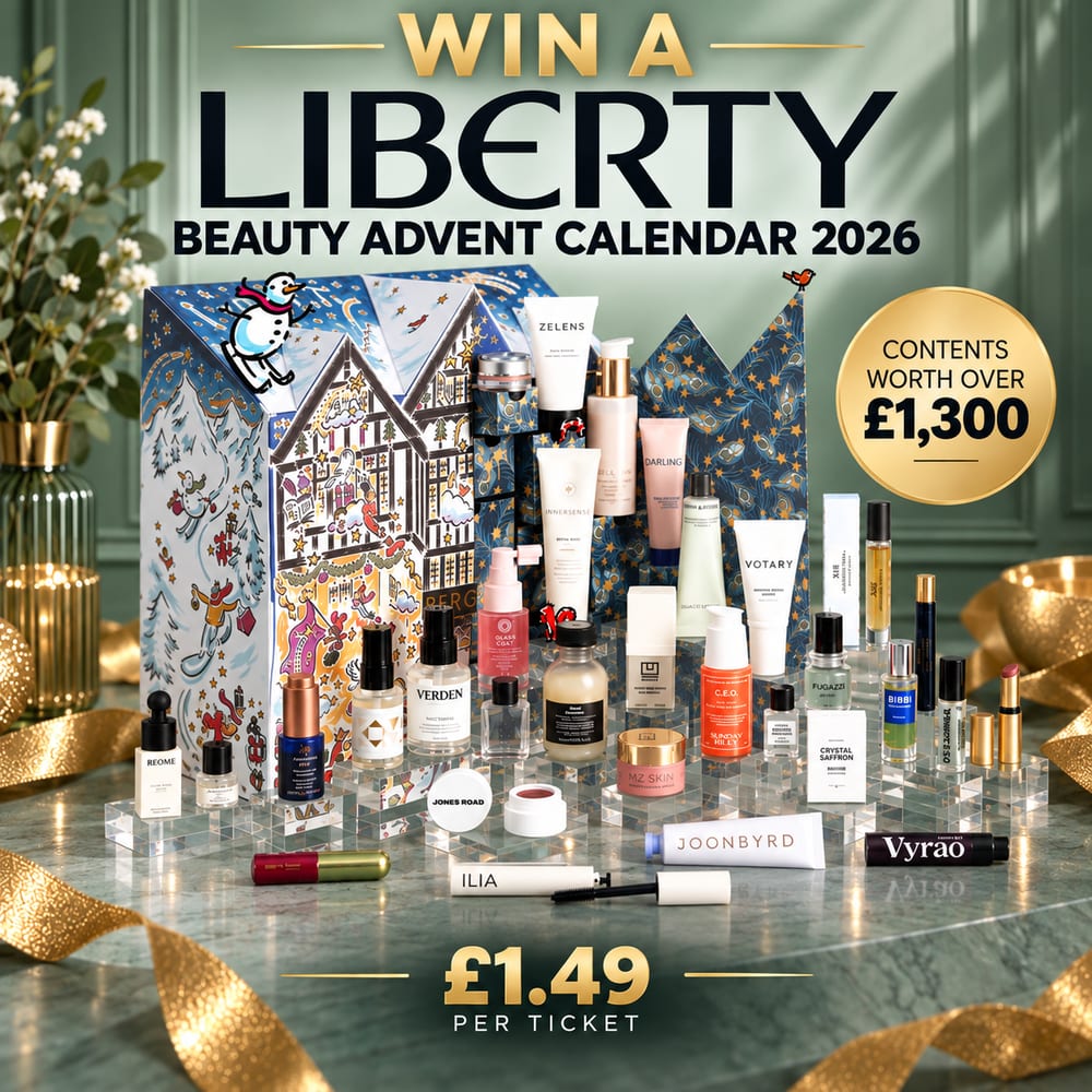 WIN THE LIBERTY LONDON BEAUTY ADVENT CALENDAR 2026